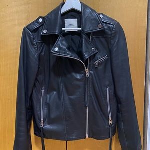 Leather jacket